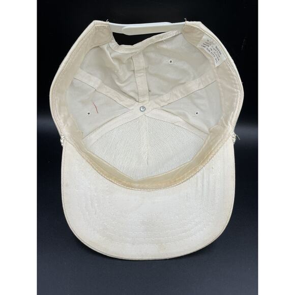 Vtg Seagrams VO Hat Whiskey Cap Cotton Rope Snapback Logo Adjustable Liquor - Picture 7 of 9